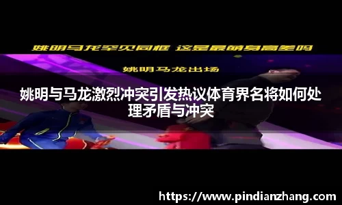 姚明与马龙激烈冲突引发热议体育界名将如何处理矛盾与冲突